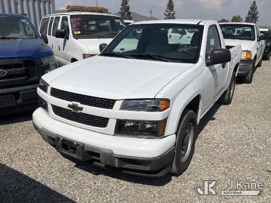 (Jurupa Valley, CA) 2012 Chevrolet Colorado Pickup Truck Runs & Moves)