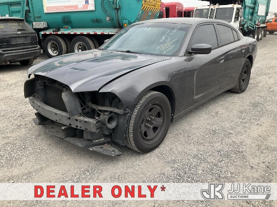 (Jurupa Valley, CA) 2014 Dodge Charger Police Package 4-Door Sedan Runs & Moves) (Front Head Lights 