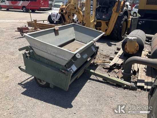 (Jurupa Valley, CA) 2007 TURFCO F12D Top Dresser Landscape Trailer Not Running, Operation Unknown, M