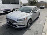 (Jurupa Valley, CA) 2017 Ford Fusion Hybrid 4-Door Sedan Runs & Moves