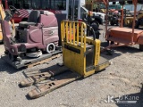 (Jurupa Valley, CA) 2004 YALE MPE-060 Walk-Behind Pallet Truck Not Starting, Operation Unknown, True