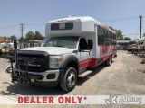 (Jurupa Valley, CA) 2016 Ford F-550 Passenger Bus Runs & Moves) Check Engine Light On