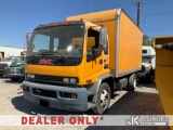 (Jurupa Valley, CA) 2002 GMC F6B042 Van Body Truck Not Running, Condition Unknown) (Batteries Missin