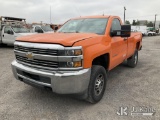 (Jurupa Valley, CA) 2016 Chevrolet Silverado 2500HD 4X4 Pickup Truck Runs & Moves) (Tires are Cracke