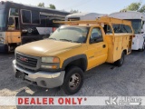 (Jurupa Valley, CA) 2003 GMC 3500 Service Truck Not Running, Condition Unknown) (Will Not Turn Over
