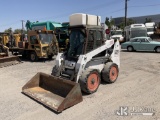(Jurupa Valley, CA) 2009 Bobcat S220 Rubber Tired Skid Steer Loader Runs & Moves