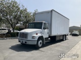 (Jurupa Valley, CA) 1992 Freightliner FL60 Van Body Truck, Not CA Compliant Runs, Moves,  Lift Gate 