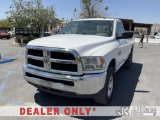 (Jurupa Valley, CA) 2016 Dodge 2500 4x4 Pickup Truck Runs & Moves) (Needs Battery, Lifter Knocking, 