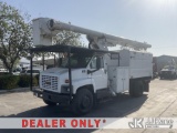 (Jurupa Valley, CA) Altec LRV-56, Over-Center Bucket Truck mounted behind cab on 2006 GMC C7C042 Chi