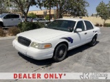 (Jurupa Valley, CA) 2007 Ford Crown Victoria Police Interceptor 4-Door Sedan Runs & Moves) (Missing 