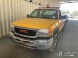 (Jurupa Valley, CA) 2005 GMC Sierra 2500HD Pickup Truck Runs & Moves) (Missing Catalytic Converter, 