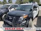 (Jurupa Valley, CA) 2015 Ford Explorer AWD Police Interceptor 4-Door Sport Utility Vehicle Runs, Mov