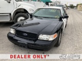 (Jurupa Valley, CA) 2003 Ford Crown Victoria Police Interceptor 4-Door Sedan Runs & Moves) (Engine L