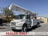 (Jurupa Valley, CA) Altec AA55, Material Handling Bucket Truck rear mounted on 2018 Freightliner M2 