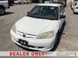 (Jurupa Valley, CA) 2005 Honda Civic 4-Door Sedan Runs & Moves) (CNG Tank Expired 10-2019