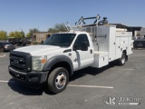 (Jurupa Valley, CA) 2016 Ford F-550 Service Truck Runs & Moves) (A/C Does Not Cool, Radio Cannot Be 