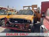 (Jurupa Valley, CA) 2006 Ford F-550 Service Truck Not Running, Condition Unknown) No Key, Stripped O