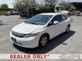 (Jurupa Valley, CA) 2012 Honda Civic 4-Door Sedan Runs & Moves) (Air Bag Light On, CNG Tank Expires:
