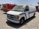 (Jurupa Valley, CA) 2001 Chevrolet Express Cargo Van Runs & Moves