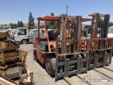 (Jurupa Valley, CA) 1992 KOMATSU FD40Z2-5 FORKLIFT Not Running, Operation Unknown) (No Key