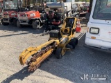 (Jurupa Valley, CA) 2007 Vermeer Corporation RT100 Walk-Behind Rubber Tired Trencher Not Running, Co