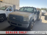 (Jurupa Valley, CA) 2007 Ford F450 SD Service Truck Runs & Moves) (Cracked Windshield, Paint Damage,