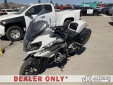 (Jurupa Valley, CA) 2018 BMW R1200RT Motorcycle Runs Rough, Operation Unknown ) (Burnt Wires, Abs Li