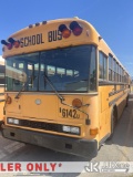 (Jurupa Valley, CA) 2004 Blue Bird A3RE 8400S School Bus Not Running, Condition Unknown