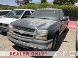 (Jurupa Valley, CA) 2003 Chevrolet Silverado 1500 Pickup Truck Runs, Has Transmission Issues