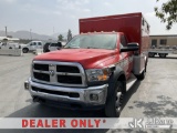 (Jurupa Valley, CA) 2012 Dodge Ram 4500 Ambulance/Rescue Vehicle Runs & Moves) (Interior Stripped Of