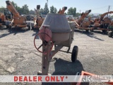 (Jurupa Valley, CA) Multi-Quip CEMENT MIXER Cement Mixer Condition Unknown, Not Towable, Missing Eng