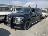 (Jurupa Valley, CA) 2015 Chevrolet Tahoe Police Package 4x4 4-Door Sport Utility Vehicle Runs & Move