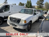 (Jurupa Valley, CA) 2004 Ford Ranger Pickup Truck Runs Rough, Must Be Towed