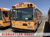 (Jurupa Valley, CA) 2003 Thomas Saf-T-Liner HDX Flat Nose School Bus Runs, CNG Tank Expires In 2038
