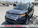 (Jurupa Valley, CA) 2013 Ford Explorer 4-Door Sport Utility Vehicle Runs & Moves) (Open Recall, Reme