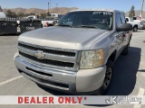 (Jurupa Valley, CA) 2009 Chevrolet Silverado 1500 Crew-Cab Pickup Truck Runs & Moves) (Missing GVWR 