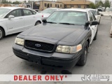 (Jurupa Valley, CA) 2008 Ford Crown Victoria Police Interceptor 4-Door Sedan Runs & Moves) (ABS Ligh