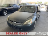 (Jurupa Valley, CA) 2004 Honda Accord 4-Door Sedan Runs & Moves) (Engine Light On, Missing Catalytic