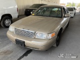 (Jurupa Valley, CA) 1999 Ford Crown Victoria Police Interceptor 4-Door Sedan Runs & Moves) (AC Not W