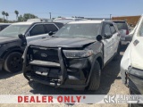 (Jurupa Valley, CA) 2020 Ford Explorer 4-Door Sport Utility Vehicle Not Running, Interior Stripped O