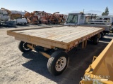 (Jurupa Valley, CA) ---- Utility Trailer Not Towable, Has Broken Brake  Lines, No Brake Lights, Dama