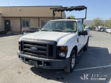 (Jurupa Valley, CA) 2008 Ford F-250 Pickup Truck Runs & Moves) (Check Engine Light On) (Arrowboard O