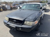 (Jurupa Valley, CA) 2009 Ford Crown Victoria Police Interceptor 4-Door Sedan Runs & Moves) (Missing 