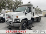 (Jurupa Valley, CA) 2009 GMC C7C042 Dump Truck Runs & Moves) (Missing Radio, Dashboard Stripped of P