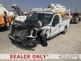 (Jurupa Valley, CA) 2016 Ford F250 SD Service Truck Not Running, Condition Unknown, Wrecked) (Air Ba