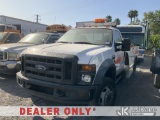 (Jurupa Valley, CA) 2008 Ford F450 SD Service Truck Not Running, Condition Unknown) (Engine Light On