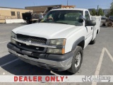 (Jurupa Valley, CA) 2003 Chevrolet Silverado 2500 Service Truck Runs & Moves) (AC Not Working, Stutt