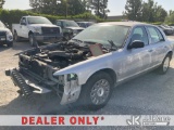 (Jurupa Valley, CA) 2004 Ford Crown Victoria Police Interceptor 4-Door Sedan Not Running, Condition 