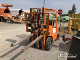 (Jurupa Valley, CA) TOYODA AUTOMATIC LOOM WORKS 2FG20 Rubber Tired Forklift Not Running, Operation U