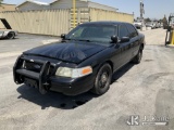 (Jurupa Valley, CA) 2008 Ford Crown Victoria Police Interceptor 4-Door Sedan Runs & Moves
